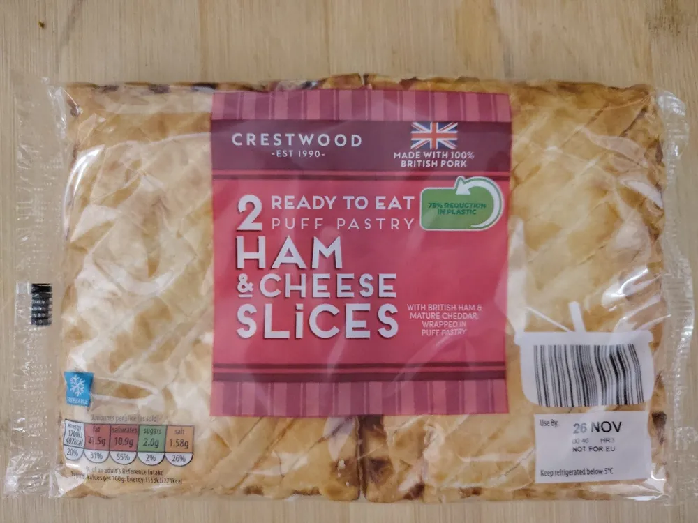 ham & cheese slice