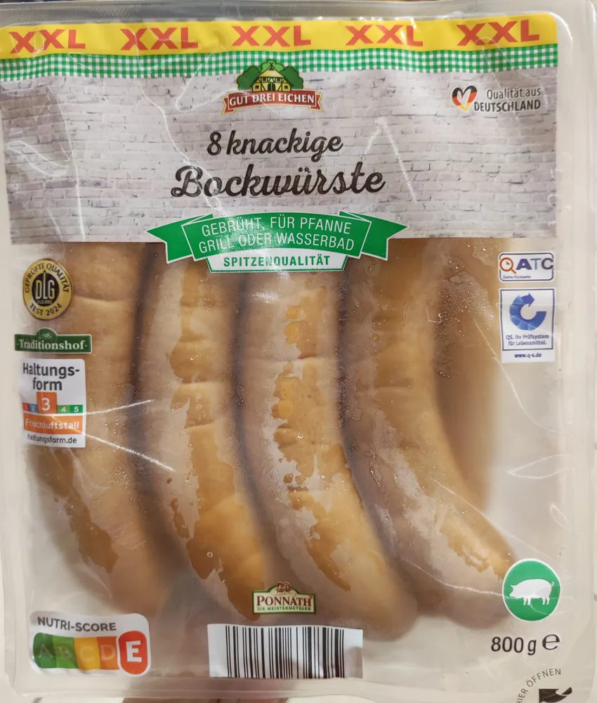 knackige Bockwürste XXL