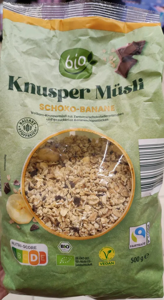 Knüsper Müsli Schoko-Banane