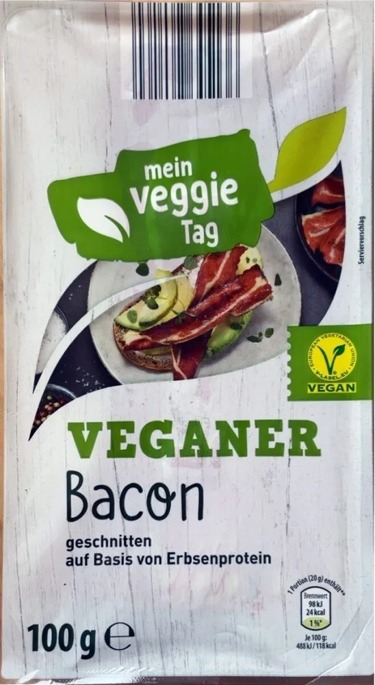 Veganer Bacon