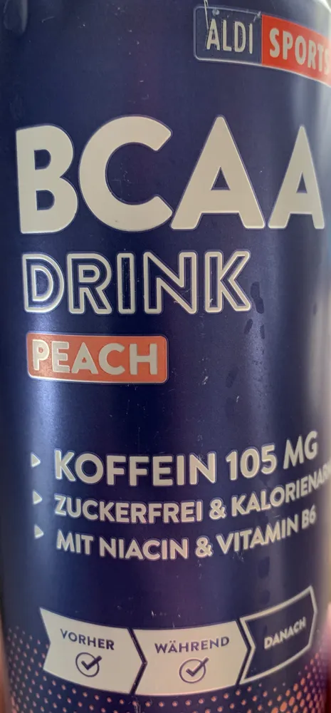 BCAA-Drink - Peach