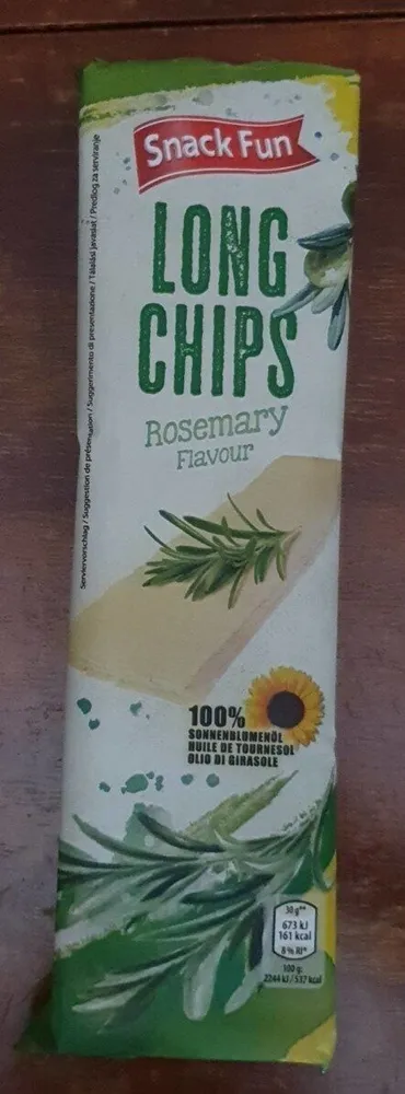Long chips rosemary flavour