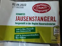 Scharfes Jausenstangerl
