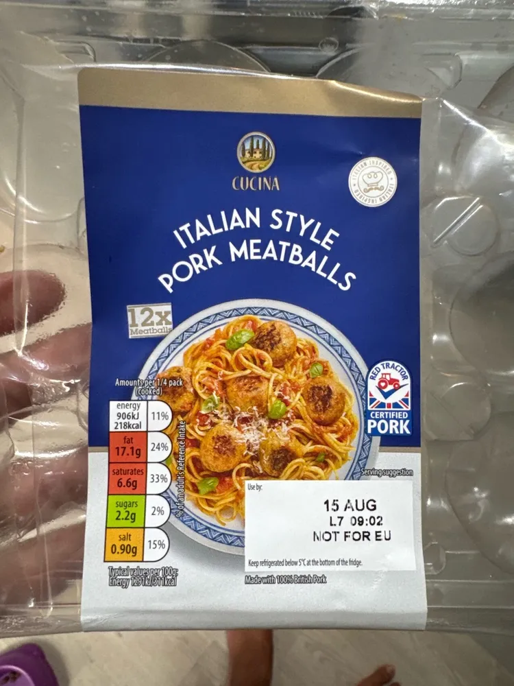 Pork Meatballs