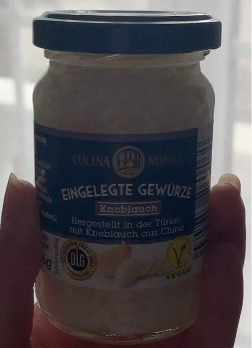 Knoblauch, eingelegt