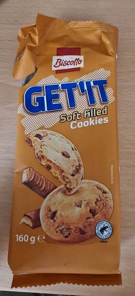 Get'it Soft filled cookies
