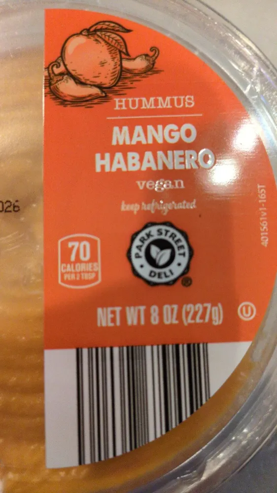Mango Habanero Hummus