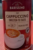 Cappuccino sweeten to taste