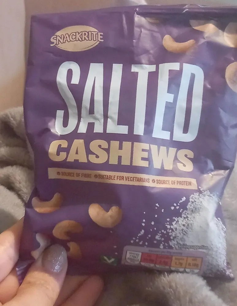 Salted cashews