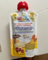 Bio Banane Kirsch mit Kokos-Hafergut