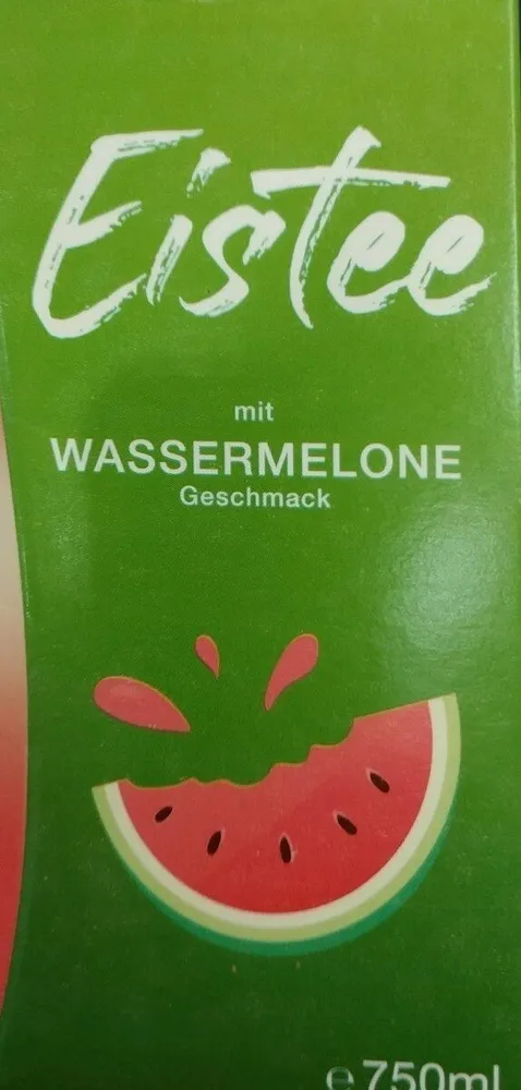 Eistee mit WASSERMELONE Geschmack