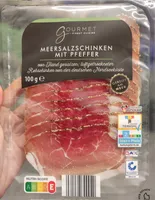 Meersalz Schinken mit Pfeffer