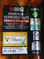 Hähnchen-Schwenksteaks