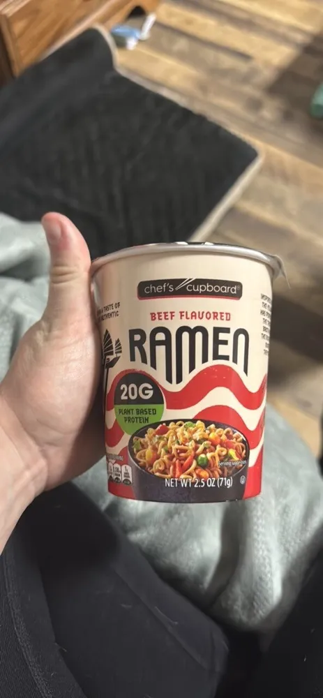 RAMEN BEEF FLAVORED