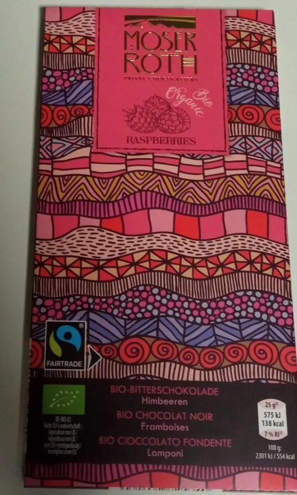 Bio organic raspberries