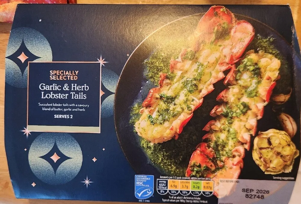 Garlic & Herb Lobster Tail
