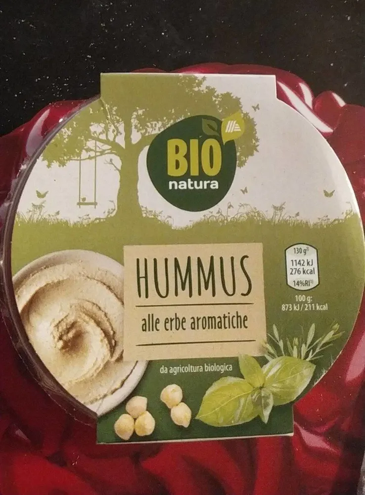 Hummus alle erbe aromatiche