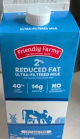 Ultra Filtered Reduced Fat Milk