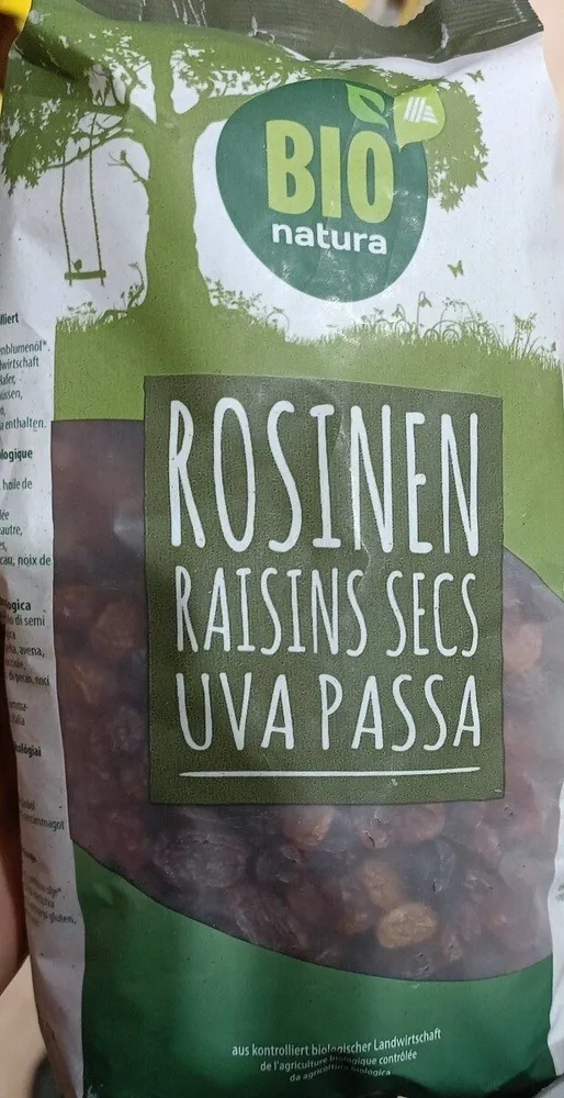 Bio natura Rosinen