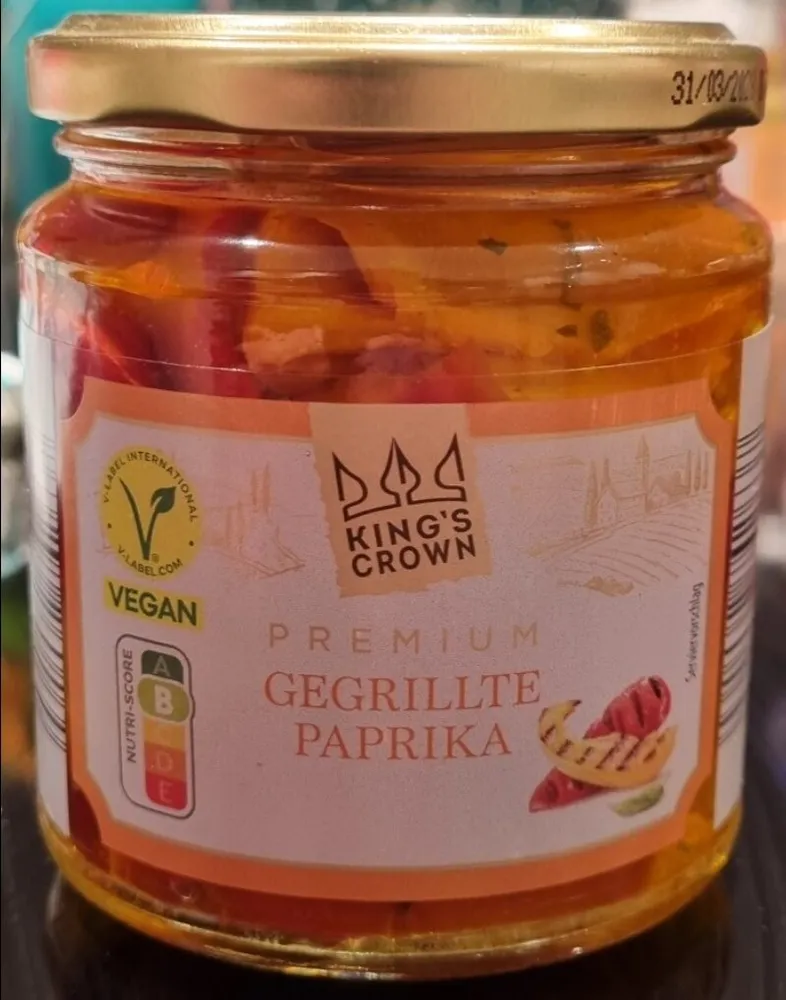 Gegrillte Paprika