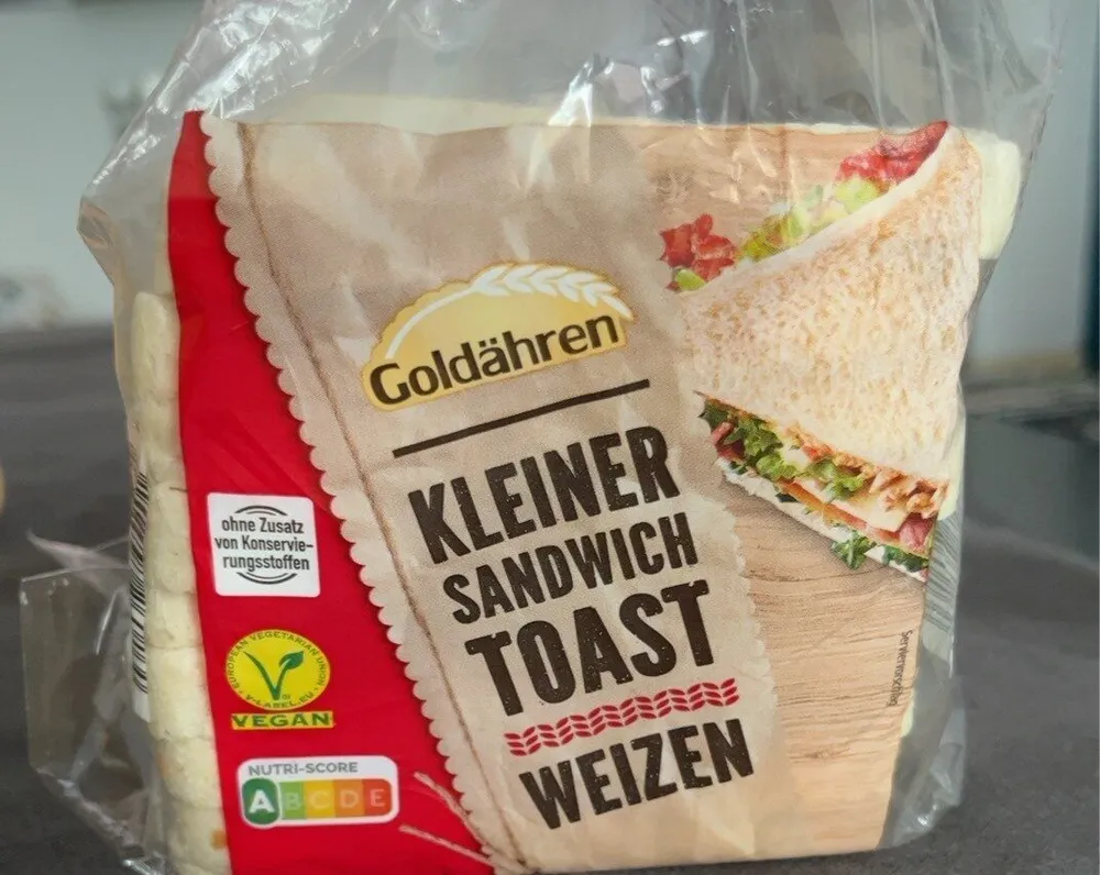 Sandwich toast weizen