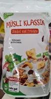 Müsli Klassik Dinkel und Früchte