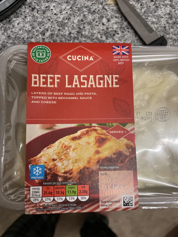 Beef Lasagne