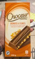 Chocolat cacahuètes et corn flakes