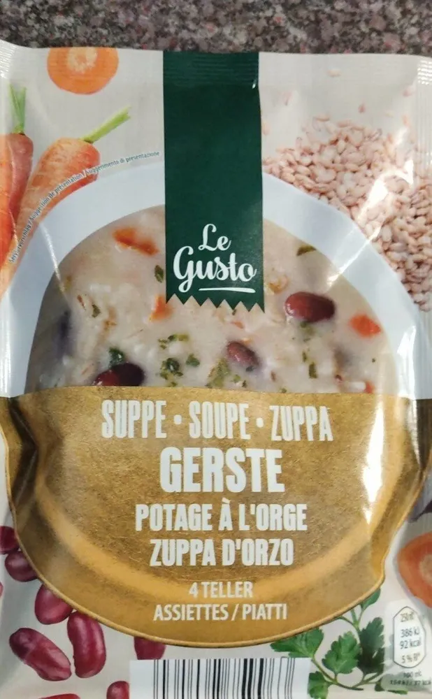 Potage à l'orge