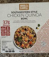 SOUTHWESTERN STYLE CHICKEN QUINOA BOWL