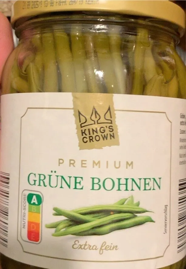 Premium Grüne Bohnen