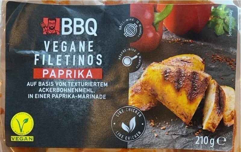 Vegane Filetinos Paprika
