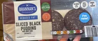 sliced black pudding