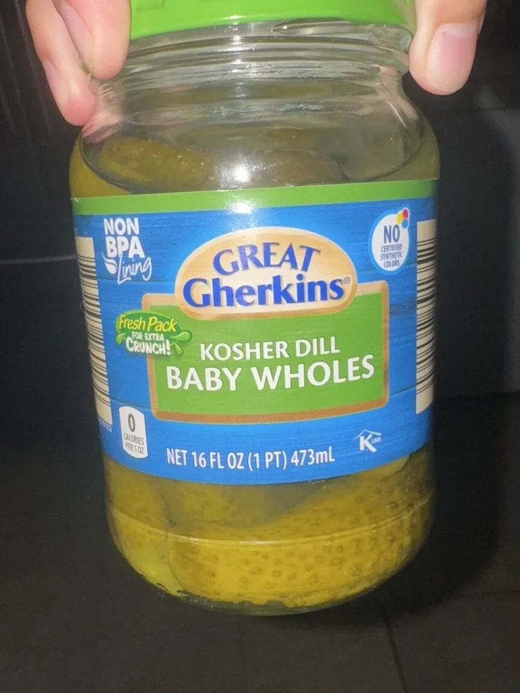 Kosher Dill Baby Wholes