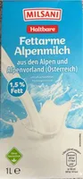 Fettarme Alpenmilch