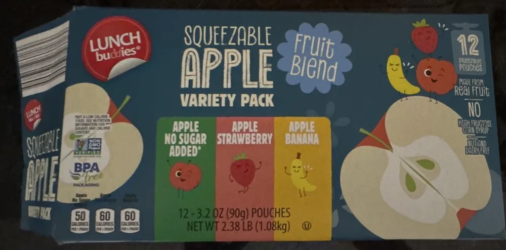 Squeezable Apple sauce