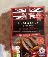 2 Hot & Spicy Chicken Breast fillets