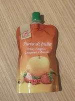 Purea Di Frutta Mela, Fragola, Lampone E Banana