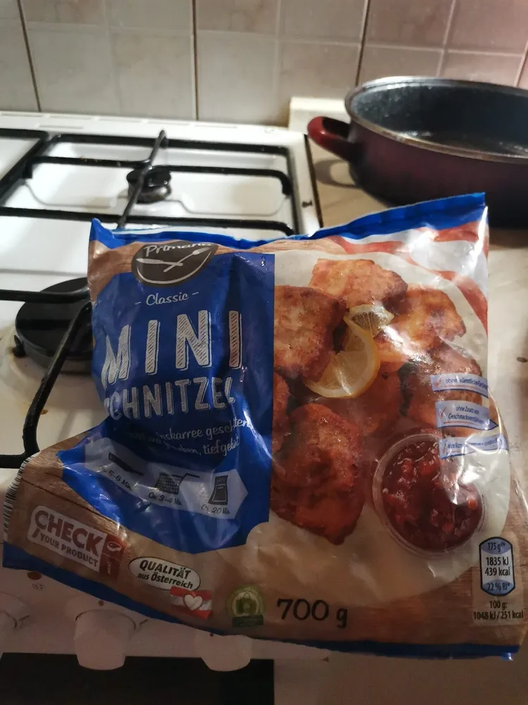 mini schnitzel