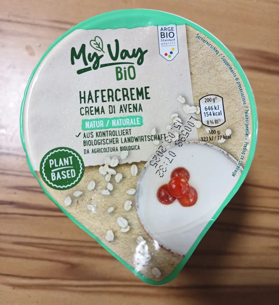 Hafercreme