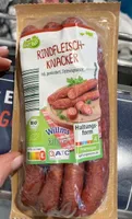 Rindfleisch-knacker