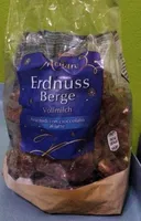 Erdnuss Berge Vollmilch