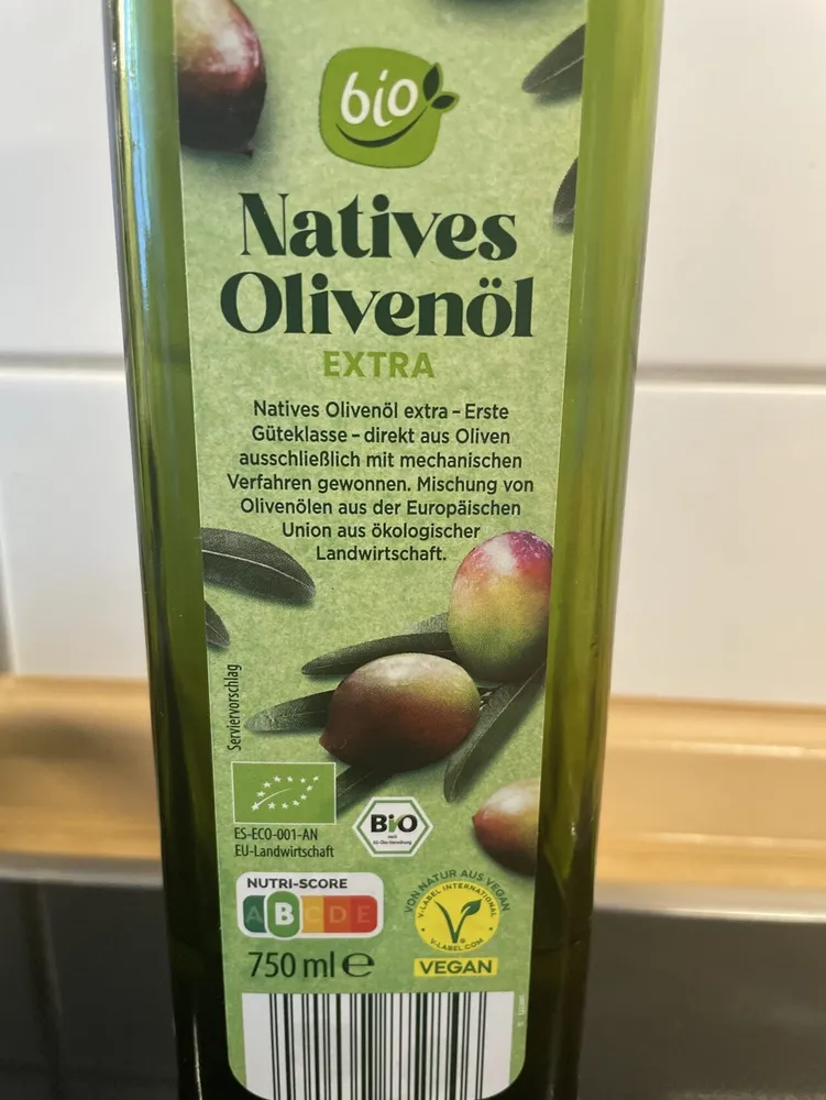 Natives Olivenöl Bio