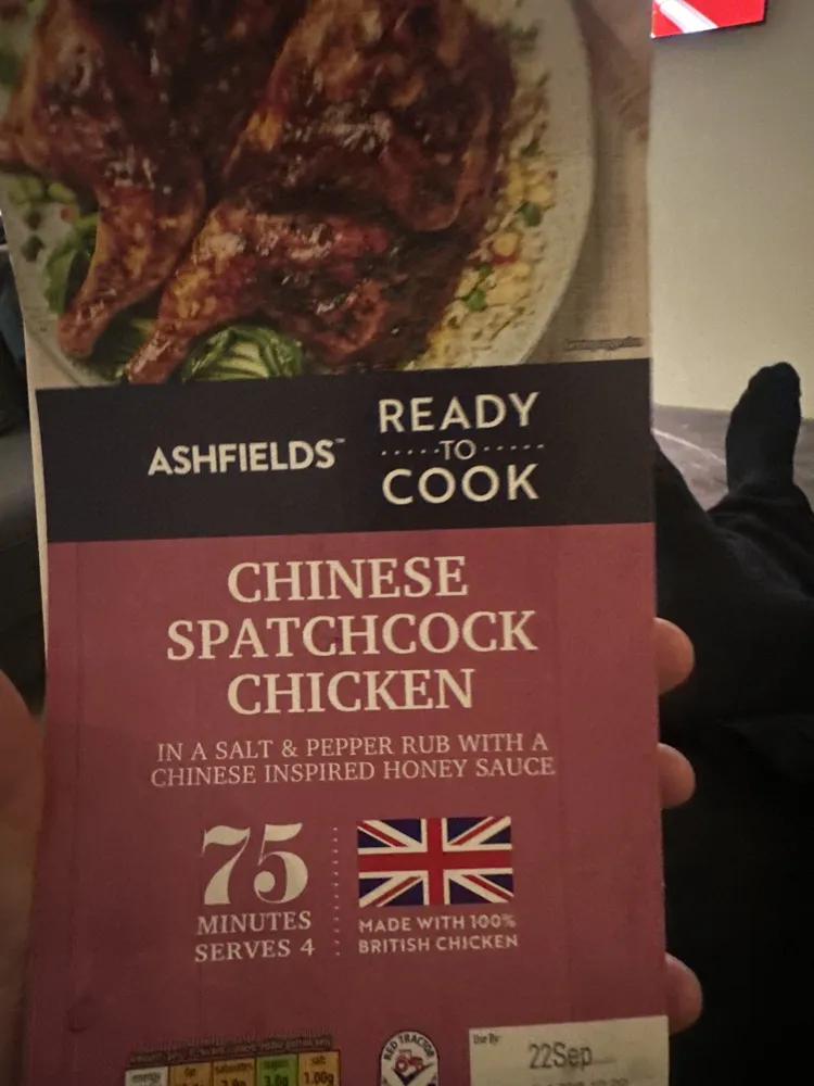 Chinese Spatchcock Shicken