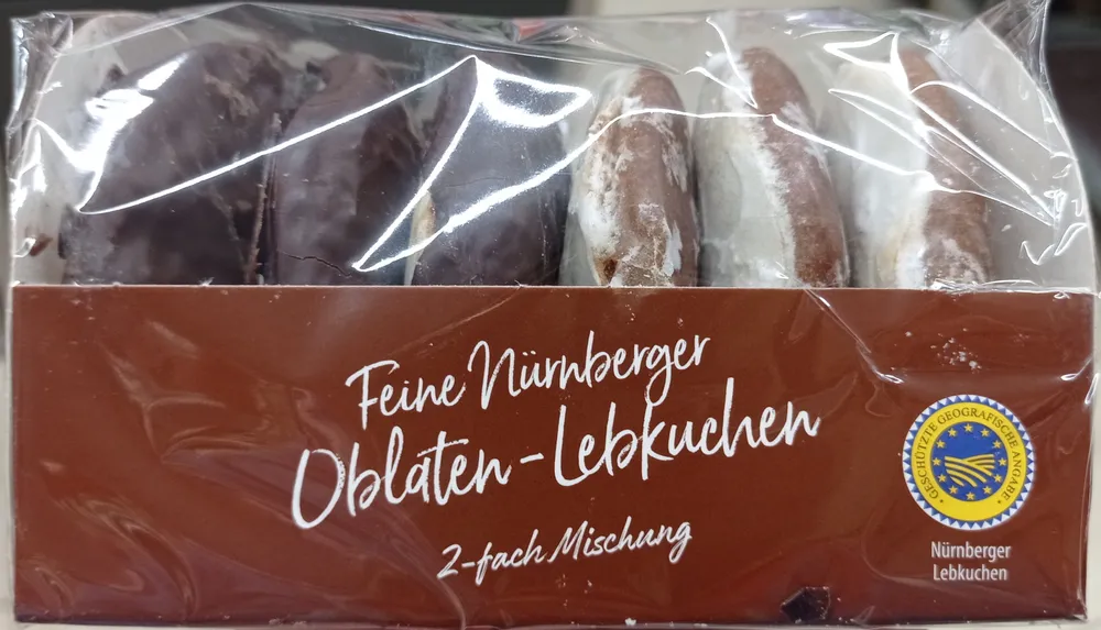 Nürnberger Oblaten-Lebkuchen, 2-fach Mischung