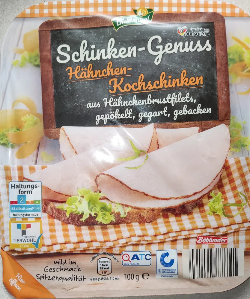 Schinken-Genuss - Hähnchen-Kochschinken