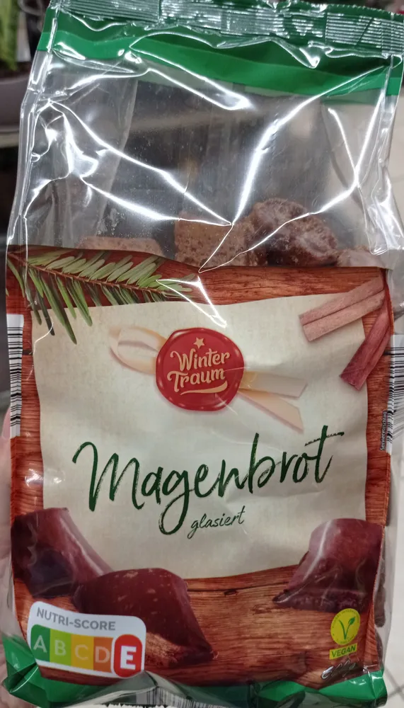 Magenbrot glasiert