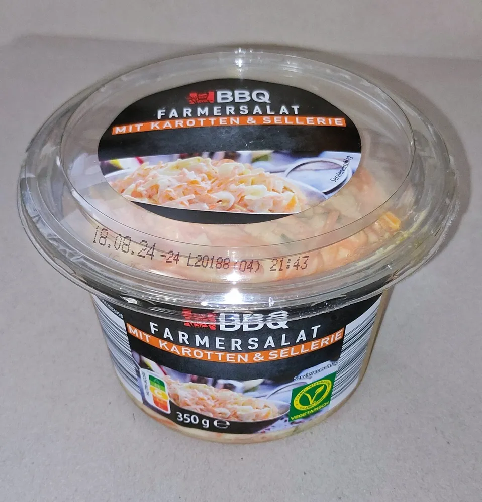 Farmersalat mit Karotten & Sellerie