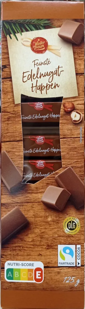Feinste Edelnougat-Happen