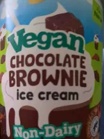 Vegan Chocolate Brownie Ice Cream